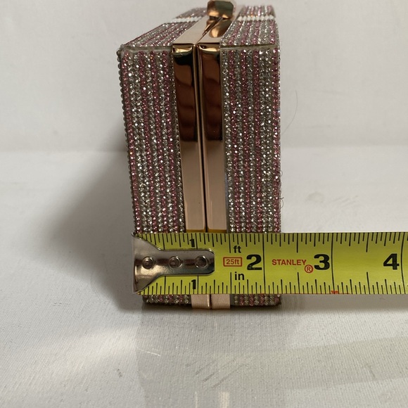 Money Clutch Rhinestone Purse $10,000 Stack of Cash - Picture 15 of 15